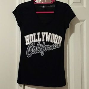 Women's small/medium Hollywood, California t-shirt